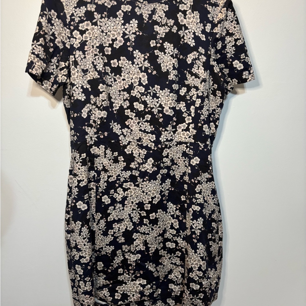 French Connection Navy Floral Dress